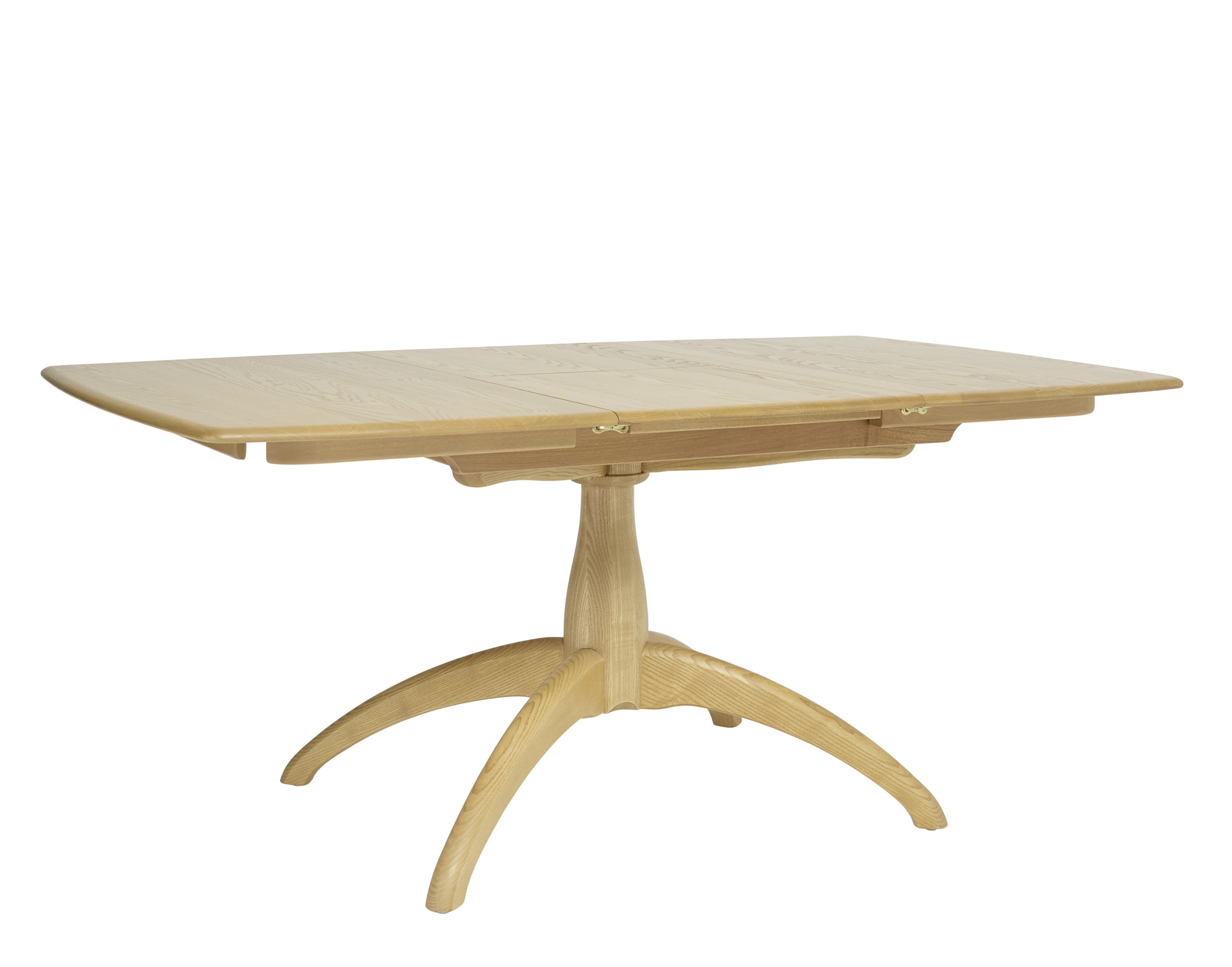 Windsor  1192  small extending dining table  cutoutAngle  2  Ash  ST  Zoom